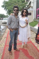 Richa Chadda, Nikhil Dwivedi at Tamanchey film promotions in Malad, Mumbai on 15th Aug 2014